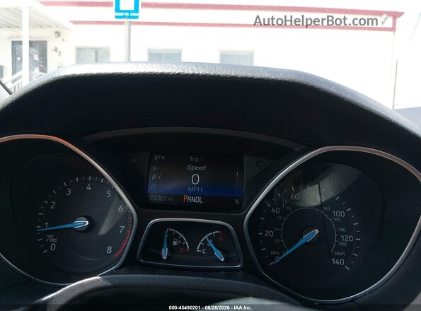 1FADP3F24JL328258 2018 FORD FOCUS Серый Вид задних сидений