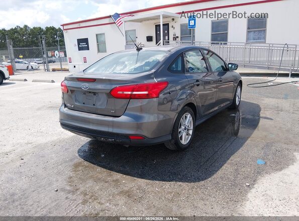 1FADP3F24JL328258 2018 FORD FOCUS Серый Задняя правая четверть