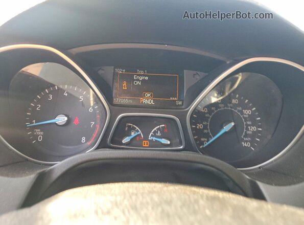 1FADP3F25FL334562 2015 FORD FOCUS Black ხელსაწყოთა პანელის ხედი