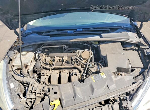 1FADP3F25FL334562 2015 FORD FOCUS Black უკანა სალონის ხედი