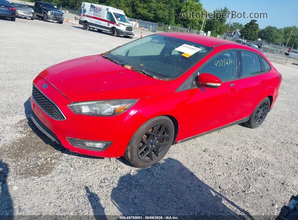 1FADP3F25GL267334 2016 FORD FOCUS Red Передня ліва чверть