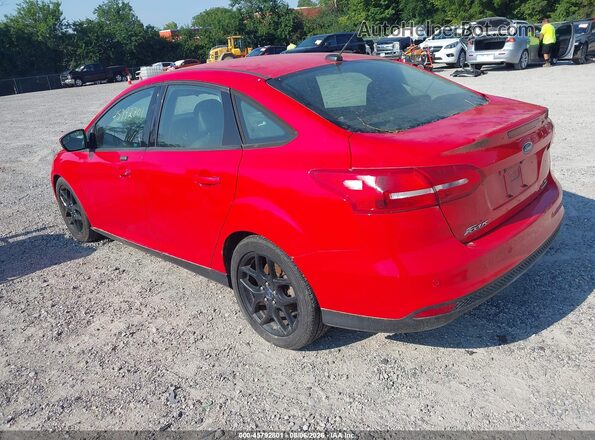 1FADP3F25GL267334 2016 FORD FOCUS Red Задня ліва чверть