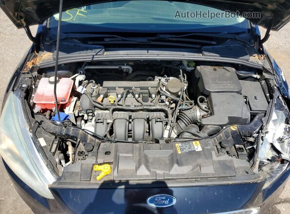 1FADP3F25GL296767 2016 FORD FOCUS Black Widok wnętrza z tyłu