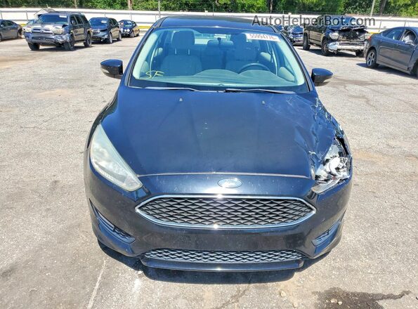 1FADP3F25GL296767 2016 FORD FOCUS Black Widok z przodu