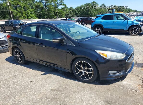 1FADP3F25GL296767 2016 FORD FOCUS Black Przód prawy