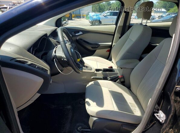 1FADP3F25GL296767 2016 FORD FOCUS Black Widok wnętrza z przodu