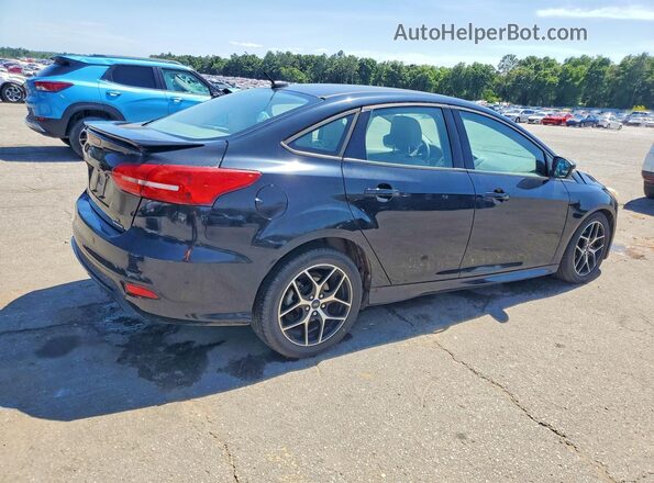 1FADP3F25GL296767 2016 FORD FOCUS Black Tył prawy
