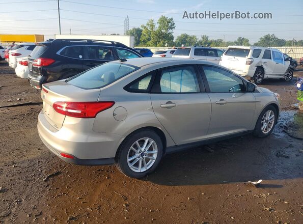 1FADP3F25GL305564 2016 FORD FOCUS Tan Задня права чверть
