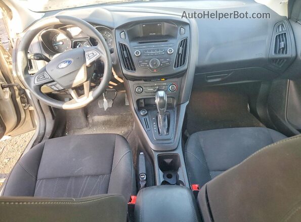 1FADP3F25GL305564 2016 FORD FOCUS Tan Вид панелі приладів