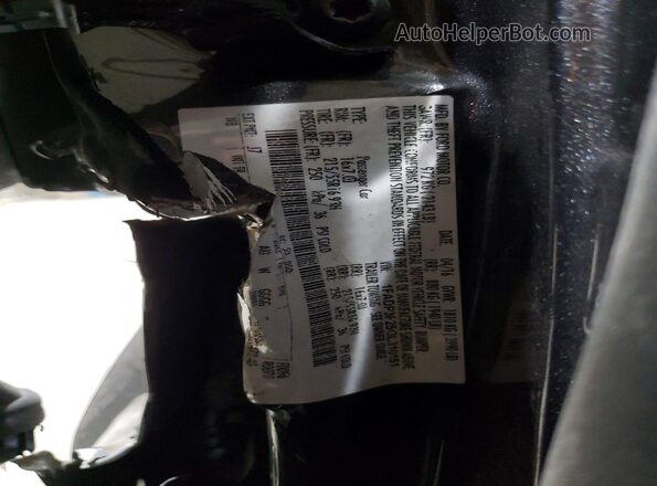 1FADP3F25GL310151 2016 FORD FOCUS Gray VIN կոդի պիտակի տեսք