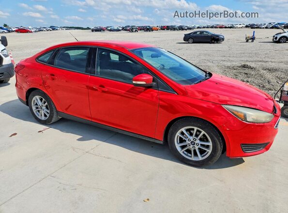 1FADP3F25GL319920 2016 FORD FOCUS Красный Передняя правая четверть