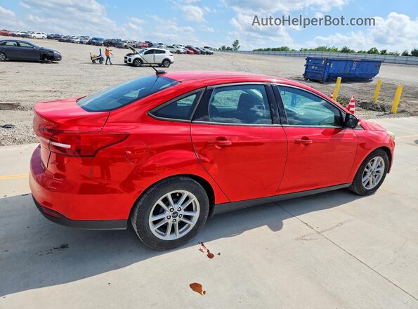 1FADP3F25GL319920 2016 FORD FOCUS Красный Задняя правая четверть