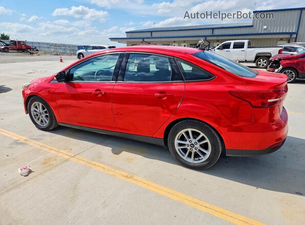 1FADP3F25GL319920 2016 FORD FOCUS Красный Задняя левая четверть
