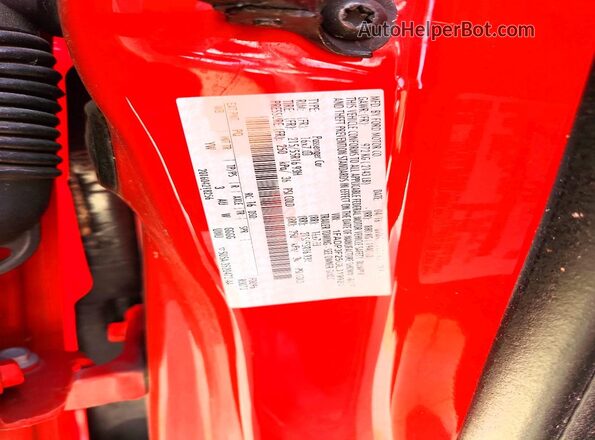 1FADP3F25GL319920 2016 FORD FOCUS Красный Вид подкапотного пространства