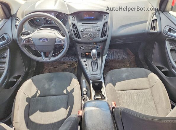 1FADP3F25GL319920 2016 FORD FOCUS Красный Вид панели приборов
