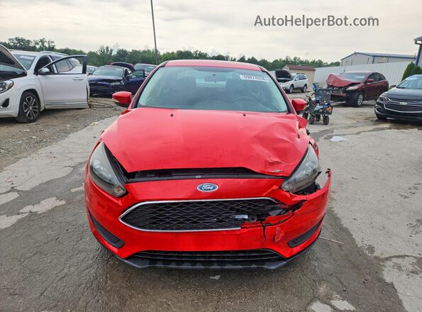 1FADP3F25GL325362 2016 FORD FOCUS Красный Вид спереди