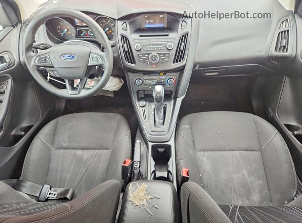1FADP3F25GL325362 2016 FORD FOCUS Красный Вид панели приборов