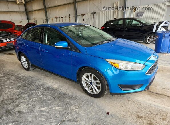 1FADP3F25GL372584 2016 FORD FOCUS Blue წინა მარჯვენა