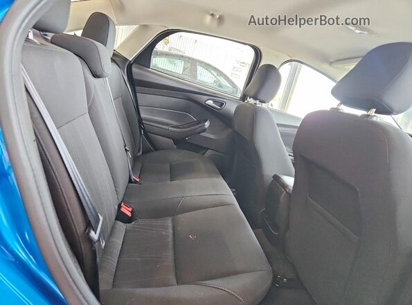 1FADP3F25GL372584 2016 FORD FOCUS Blue უკანა სავარძლების ხედი