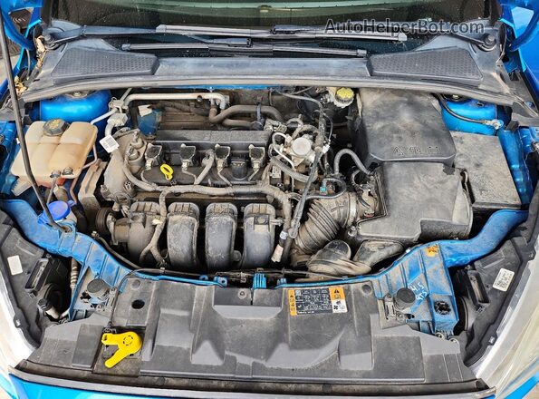 1FADP3F25GL372584 2016 FORD FOCUS Blue უკანა სალონის ხედი