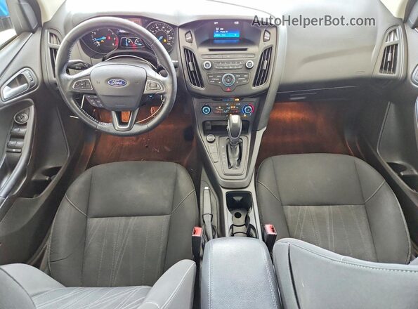 1FADP3F25GL372584 2016 FORD FOCUS Blue წინა პანელის ხედი