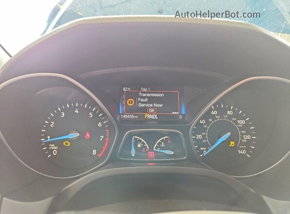 1FADP3F25GL372584 2016 FORD FOCUS Blue ხელსაწყოთა პანელის ხედი