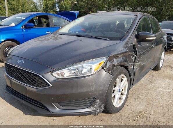 1FADP3F25HL221875 2017 FORD FOCUS Gray წინა მარცხენა ხედი სამი მეოთხედიდან