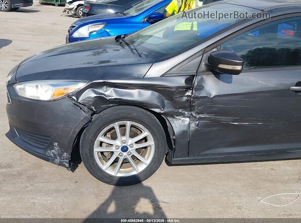 1FADP3F25HL221875 2017 FORD FOCUS Gray წინა ხედი