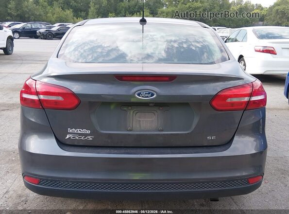 1FADP3F25HL221875 2017 FORD FOCUS Gray 