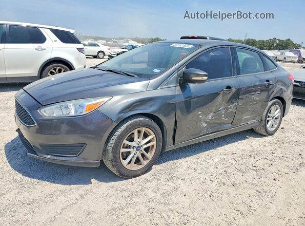 1FADP3F25HL292154 2017 FORD FOCUS Gray Rear left