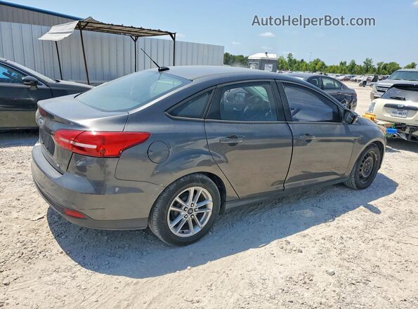 1FADP3F25HL292154 2017 FORD FOCUS Gray Rear view