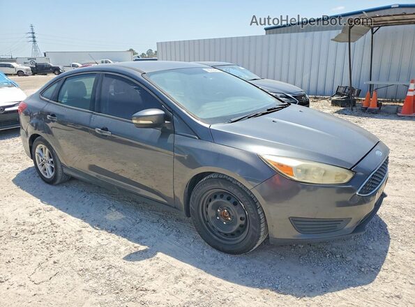 1FADP3F25HL292154 2017 FORD FOCUS Gray Front interior view