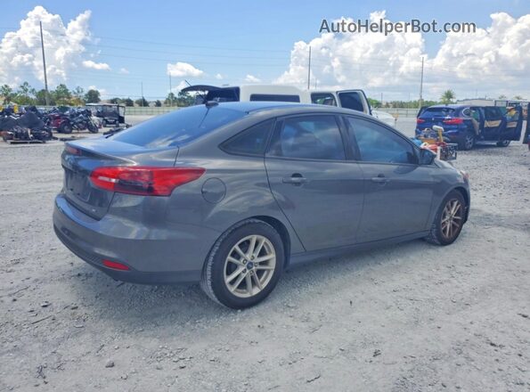 1FADP3F25HL302195 2017 FORD FOCUS Gray Rear right