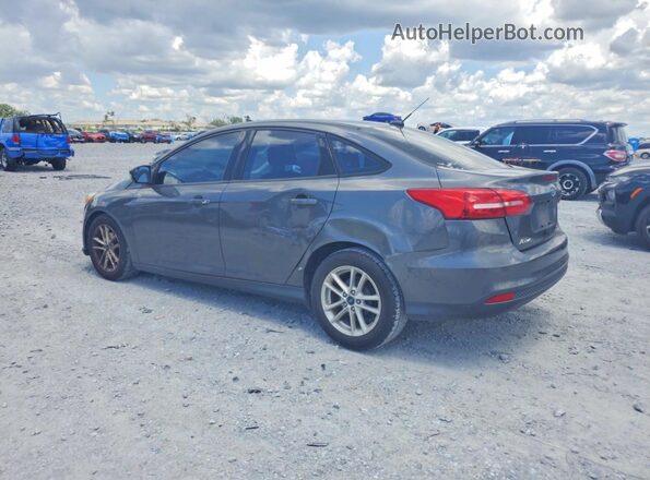 1FADP3F25HL302195 2017 FORD FOCUS Gray Rear left
