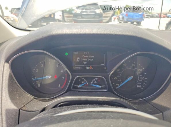 1FADP3F25HL302195 2017 FORD FOCUS Gray Instrument cluster view