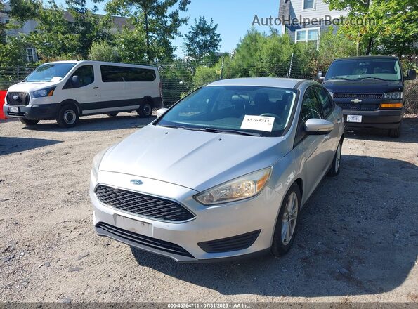 1FADP3F25HL315478 2017 FORD FOCUS Silver Przód lewy