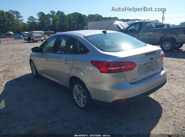 1FADP3F25HL315478 2017 FORD FOCUS Silver Tył lewy