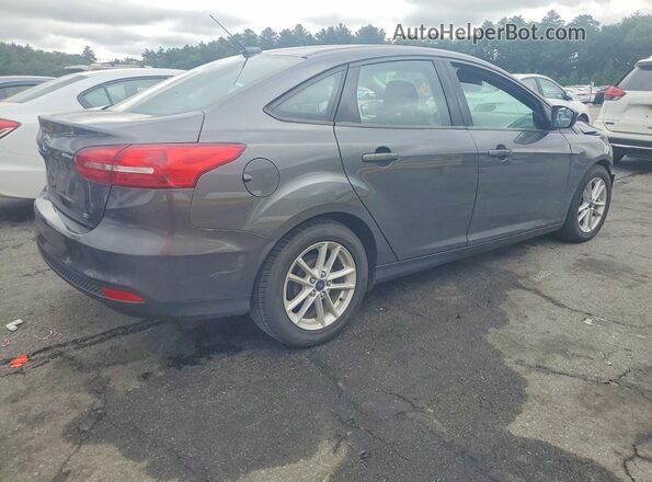 1FADP3F25JL213779 2018 FORD FOCUS Серый Задняя правая четверть