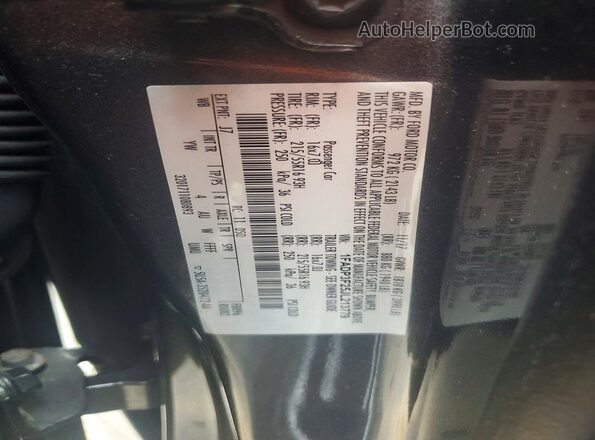 1FADP3F25JL213779 2018 FORD FOCUS Серый Вид подкапотного пространства