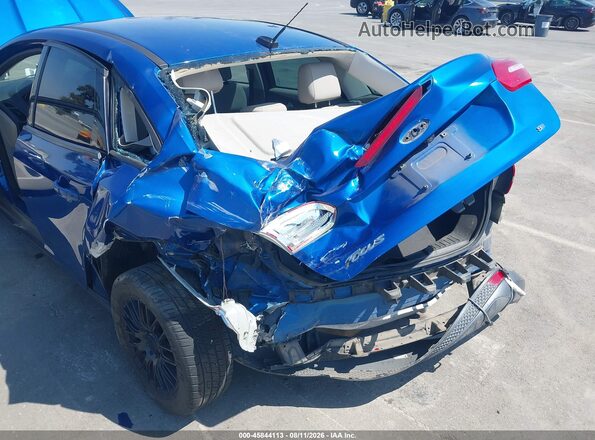 1FADP3F25JL231876 2018 FORD FOCUS Blue წინა ხედი