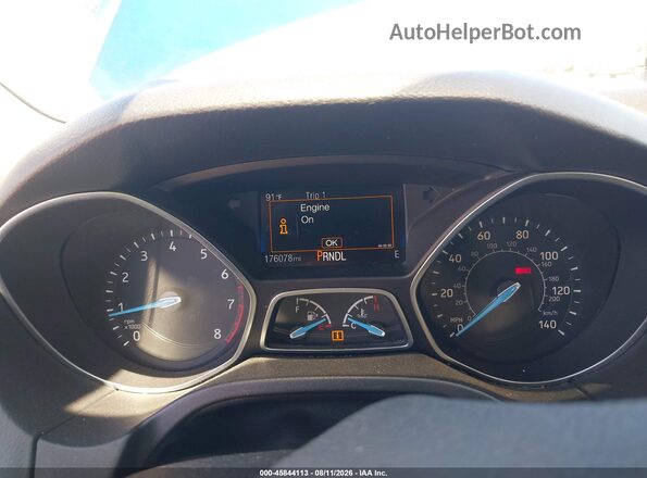 1FADP3F25JL231876 2018 FORD FOCUS Blue უკანა სავარძლების ხედი