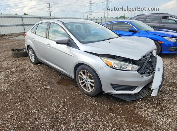 1FADP3F25JL262190 2018 FORD FOCUS Серебряный Передняя правая четверть