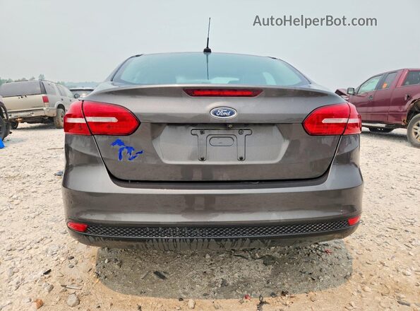 1FADP3F25JL292399 2018 FORD FOCUS Gray Widok z tyłu
