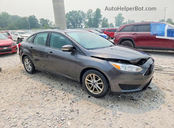 1FADP3F25JL292399 2018 FORD FOCUS Gray Przód prawy