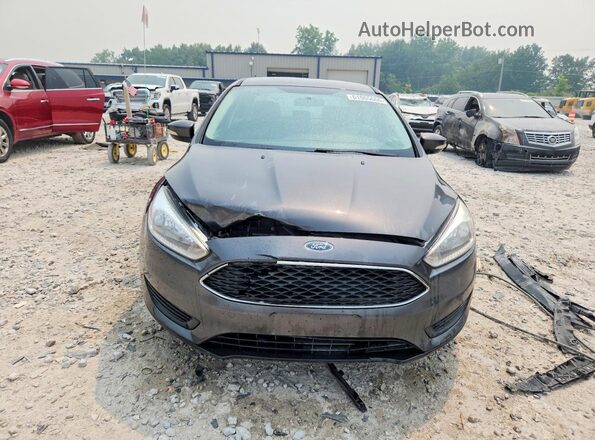 1FADP3F25JL292399 2018 FORD FOCUS Gray Widok z przodu