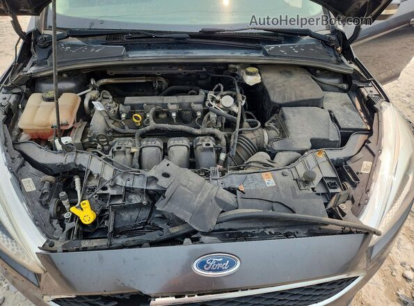 1FADP3F25JL292399 2018 FORD FOCUS Gray Widok wnętrza z tyłu