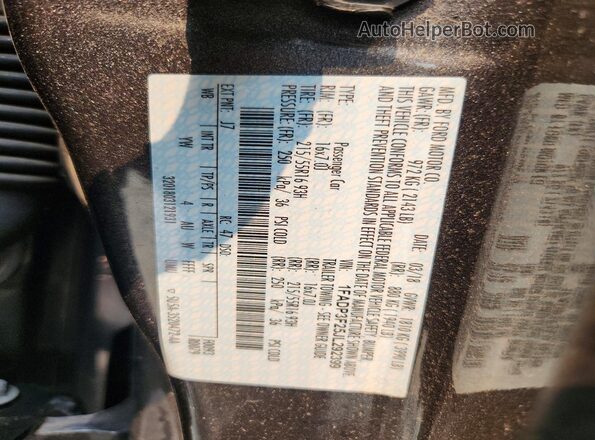 1FADP3F25JL292399 2018 FORD FOCUS Gray Widok komory silnika