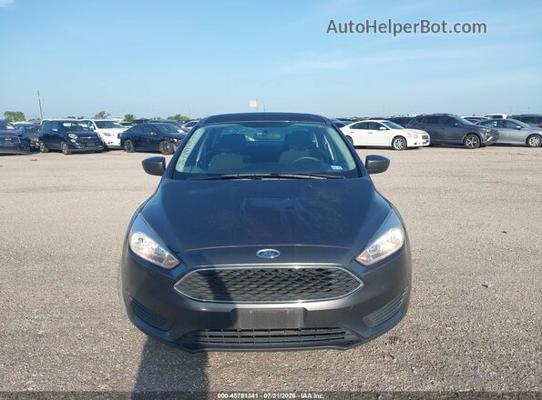 1FADP3F25JL317172 2018 FORD FOCUS Серый Вид щитка приборов