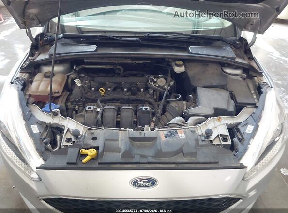1FADP3F25JL328284 2018 FORD FOCUS Silver Vista trasera