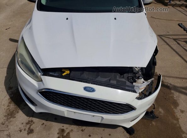 1FADP3F26GL224234 2016 FORD FOCUS Белый Вид задней части салона